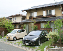 駐車場の施工例です