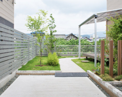 植栽、草花植え込みの施工例です