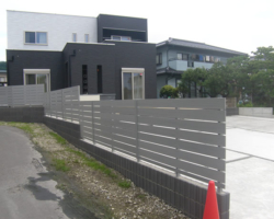 塀とアプローチの施工例です