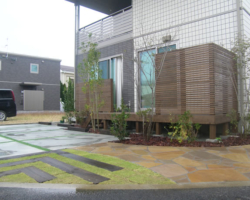 外構工事の施工例です